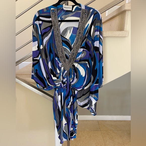 Emilio Pucci Tops - Vintage Emilio Pucci Multicolor Patterned Dress/Top